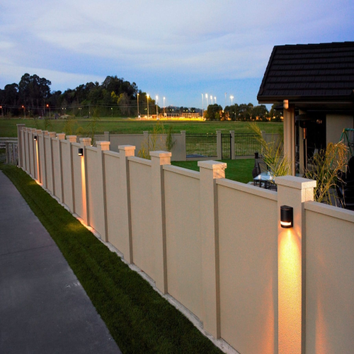Compound wall construction